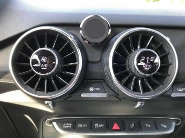 Generisch RS-Mount, fahrzeugspezifischer Handyhalter passend für Audi TT 8S ab Baujahr 2014, Made in Germany (Magnethalterung 360° dreh-/schwenkbar)