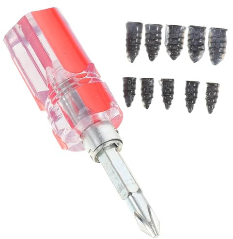 BESPORTBLE Tire Repair Nail Kit 10pcs Vacuum Tire Repair Nails for Car Motorcycles Bicycles Tire Repair