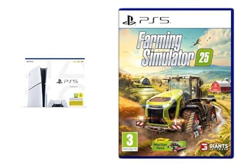 Playstation 5 Console Edizione Standard Slim & Farming Simulator 25