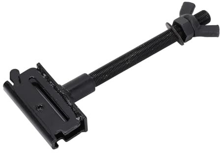 7i E Resero -Reifenhalter Mount Zink Verzinkte Stahl Tra -Mount Ersatzradträger für LKWs Halbgaragen Motorräder Schwarzer Anhänger Halbträger (BLACK)