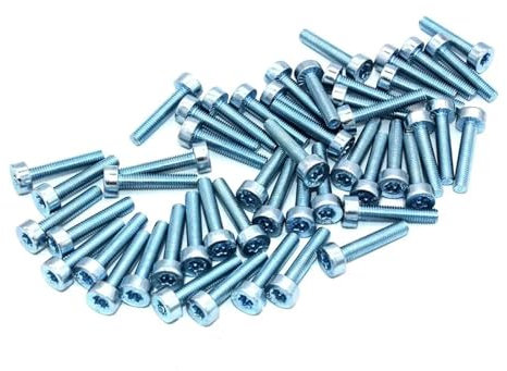 50 Stück T27 Torx-Schraube M5 x 25 for Stihl for Makita for Dolmar for Oleo-Mac Kettensäge for Bruchutter-Gebläse Pinne