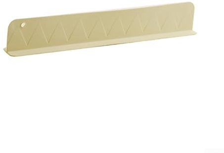 Spritzschutz aus Silikon für die Küche, ohne Bohren, schützt Arbeitsplatten vor Wasserspritzern (Reisweiß)