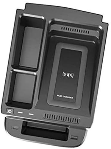 RFVBG 15 W kabelloses QI-Ladegerät for Autotelefone, for CRV C-RV 2017–2021, Nachrüst-Zubehör for kabelloses Telefon-Ladepanel im Innenraum der Mittelkonsole
