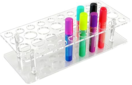 Parfüm-Organizer für Reisen | 36 Fächer, transparentes Acryl, Aufbewahrungsbehälter für Duftöle – für die tägliche Organisation, Badezimmer, Haus, Schlafzimmer, Kosmetiktasche