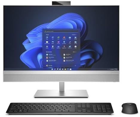 HP EliteOne 870 G9 All In One Business PC 27 Quad HD, 12-Core i7-12700 (up to 4.9 GHz) 16GB DDR5 RAM 512GB SSD Windows 11 Pro (Renewed)