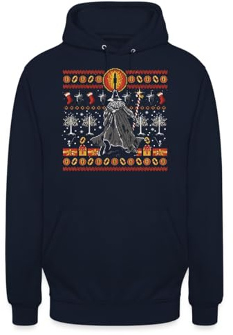 Wizard Herr Hobbit der Ringe | Ugly Christmas Sweater Weihnachten Sweatshirt Hoodie Pullover