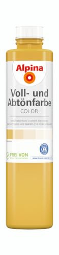 Alpina COLOR Voll- und Abtönfarbe Sahara Brown, 0,75 L – Wand- & Abtönfarbe für innen & außen