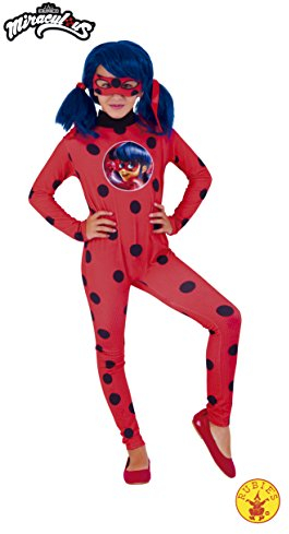 Rubies - Miraculous: Tales of Ladybug & Cat Noir Kostüm, L (Rubie's Spain 640588-L)