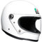 AGV X3000 ECE 22-05 Solid Motorrad Integralhelm ECE 22-05 Legends, Vintage Retro, Weiß, XL