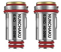 Original Uwell Nunchaku Replacement Coils für Nunchaku Tank 0.25ohm/0.4ohm(4 Stück) (0.4ohm) Ohne Nikotin-Ohne Tabak