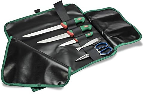 Sanelli Premana Professional Set Coltelli Pesce, Acciaio Inox, Multicolore