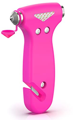 THINKWORK Car Safety Hammer Gift for Women, Three-in-One Emergency Escape Tool with Window Breaker and Seat Belt Cutter, Escape Hammer, Safety Emergency Car Escape Tool for Family, Women, Children