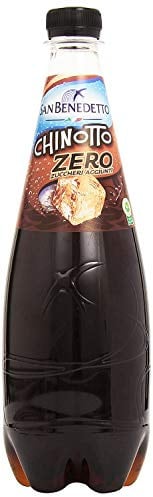 6X San Benedetto Chinotto Zero PET ohne Zucker 0,75L Lemonade Bitterorange ohne Zucker