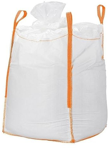 Big Bag Etanche 1m³ | Sac Big Bag avec Liner Interne | GRVS Refermable Capacité 1500kg | Lot de 10 sacs