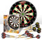 ONE80 Vapor Dartscheibe mit 180 Borsten, ohne Klammern, Bullseye Steeltip Darts, extra Flights