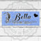 Graphics 'n' Tees - Horse Name Plate Glitter Effect Personalised Stable Door Sign Personalized Metal Plaqe