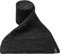 CHILLOUTS Herren George Scarf Winterschal, black melange, Einheitsgröße EU