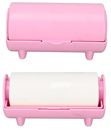 Nail Stamper Oil Absorbing Sheet,Nail Art Stamper Herramienta de Eliminación de Patrones Nail Stamper Cleaner Paper Nail Stamping Kit Pink