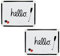 Set of 2 Small A4 Dry Wipe Magnetic Whiteboard Mini Home Kitchen Fridge Office Notice Memo White Board with Pen Eraser and Magnets
