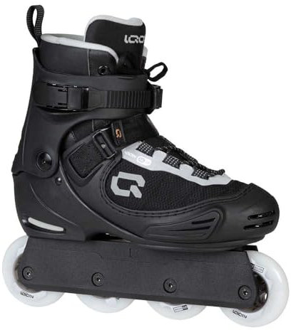 IQON Inline Skate AG 30 Lite, für Urban Skating, für Männer und Frauen in schwarz