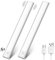 OUILA Led Unterbauleuchte Küche Schrankbeleuchtung 2 Stück Ultradünnes dimmbar Sensor Aufladbare Kabellose Unterbauleiste Schranklicht mit Bewegungsmelder Leiste Nachtlampe, 31CM Weißes Licht