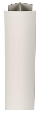 NORDLINGER PRO Lot de 4 Raccords de jonction droite pour plinthes de cuisine - Blanc