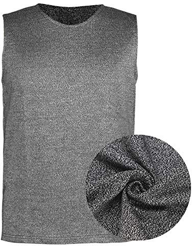 Gilet de Protection de Niveau 5, Gilet de Protection contre les Coups de Couteau Ronds, Gilet de Cou Résistant à la Coupe, Gilet de sécurité (XL)