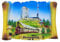 Moiilvcla Brocken Harz Deutschland Kühlschrankmagnet 3D Reise Souvenir Kühlschrank Dekoration Magnetaufkleber Basteln Kollektion