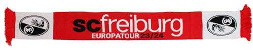 SC Freiburg Schal Europatour 23/24 / scarf/rassis/viciado Fanschal