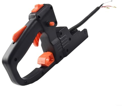 EpheyFIF Trimmer Drosselgriff Gasgriff für Benzin Heckenscheren Trimmer Griff Schalter Gaszug Montage für Atika HB 60N, SV0U88SE8X40GFIH1MP7