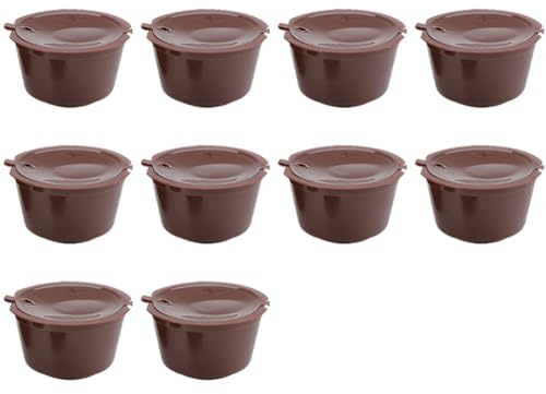 Vaso de filtro de café rellenable, adaptador de compatible, kit compatible con máquina reutilizable, duradero, fácil de usar