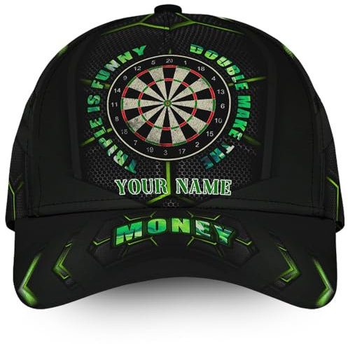 Basecap Personalisierter Dart 3D Hüte Uv Schutz Sonnenhut Hochwertiges Schildkappe Für Wandern Reisen Tennis