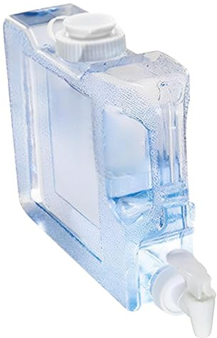 Tanica Con Rubinetto - Contenitore Portatile Per Acqua Potabile | Dispenser Da Campeggio Per | Serbatoio Con Manico Per Giardino E Escursioni