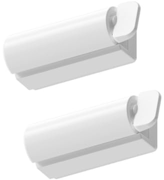 Tsudoku Zahnpasta Squeezer 2pcs Magnetic Lazy Squeeze Clip -Zahnbürstenhalter Wand Montiertes Badezimmerzubehör