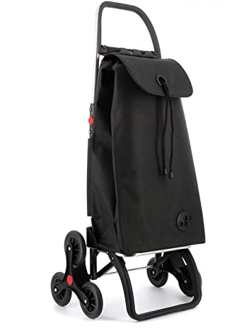 Carro Rolser I-MAX Tweed 6 Ruedas Sube Escaleras Plegable - Negro