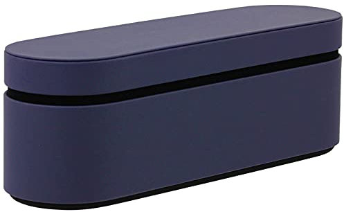 Spares2go Storage Presentation Case Box compatible with Dyson Fits Corrale HS03 Hair Straightener (Navy Blue)