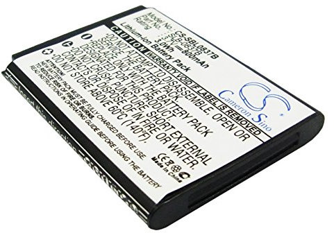 TECHTEK Batteria 800mAh compatibile con [Samsung] Digimax L70, Digimax L70B, L201, L83T, NV10, NV15, NV20, NV8 sostituisce SLB-0837(B), SLB-0837B FBA