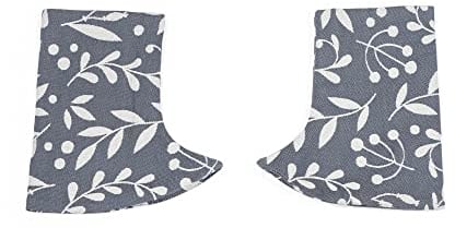 Protector de Correas Limas de Stokke, Pizarra Floral - Mantén tu Portabebé Fresco y Limpio - Lavable a Máquina, 100% Algodón - Compatible con el Portabebé Limas, Flex y Plus