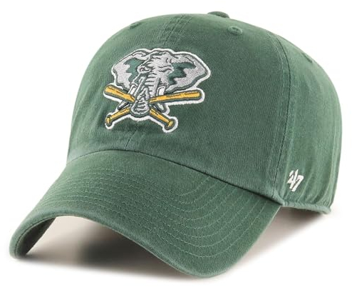 '47 Brand Strapback Cap - CLEAN UP Oakland Athletics Celtic
