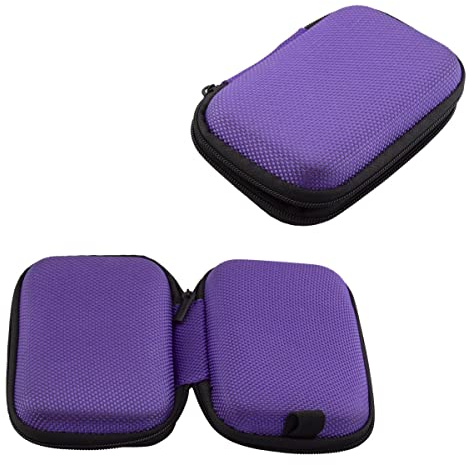 caseroxx Schutz Tasche für Beurer BR 10/60 / 90 Insektenstichheiler, Hard-Cover Reise-Etui zum Transport und zur Aufbewahrung lila
