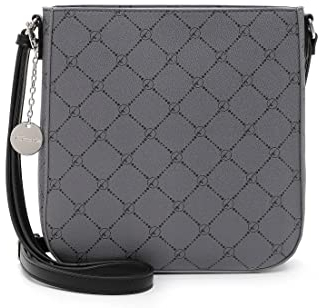 Tamaris Umhängetasche TAS Anastasia 30103 Damen Handtaschen Karo darkgrey 840