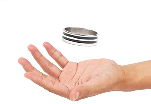 Rebetomo Magic Floating Ring Magic Tricks Invisible Thread Floating Effect Magia Magician Close Up Street Illusions Gimmicks Mentalism Props Funny