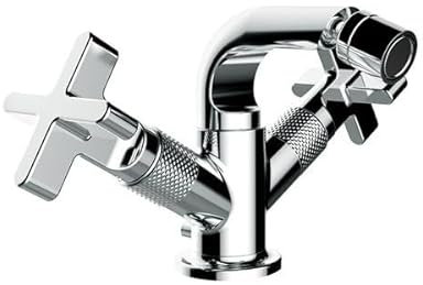 Gessi Inciso+ Bidet-Einhebelmischer, mit Ablaufgarnitur 1 1/4, 58127, Farbe: Chrom