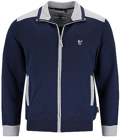 Hajo Herrn Homewear Jacke, Klima-Komfort, marine, 60