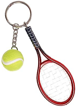 Kielsjajd Ladekabel Schlüsselanhänger Tennis Schlüsselanhänger Anhänger Sport Tennis Schlüsselanhänger New Craft Tennis Schlüsselanhänger Schlüsselanhänger Kennzeichen Beidseitig