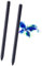 2 Stück Galaxy Tab S7 Ersatz Eingabestift für Samsung S Pen EJ-PT870 für Samsung Galaxy Tab S7 / S7+, Ersatz Stift+ Spitzen/Federn (Mystisches Schwarz)