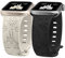 BEEXI 2 Stück Cartoon Gravierte Armband Kompatibel mit Apple Watch Armband 41mm 40mm 42mm 38mm Damen Herren, Silikon Fancy Cute Design Sport Armbänder für iWatch Serie 10/9/8/7/6/5/4/3/2/1/SE