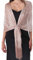 DiaryLook Stola scialle donna mantella elegante, coprispalle argento, stola oro elegante foulard con frange vintage disponibile In diversi colori per Matrimoni Cerimonia Sposa Festa,Rose Gold