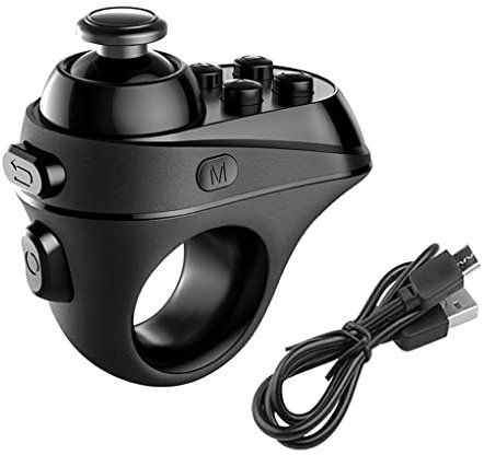 budiniao Gamepad Bluetooth-Compatible 4.0 Mango Anillo VR Control Remoto Controlador Tablet 3D Gafas Joystick Suministros