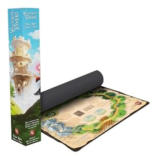 Capstone Games Wandering Towers Playmat Playmat Accessory 1 to 6 Players Ages 10+